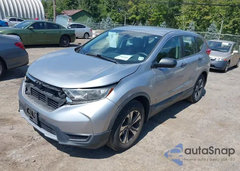 2018 Honda Cr-V Lx из США, поврежденный, VIN 2HKRW6H36JH201347